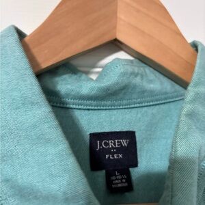 J.Crew Flex Polo in Aqua